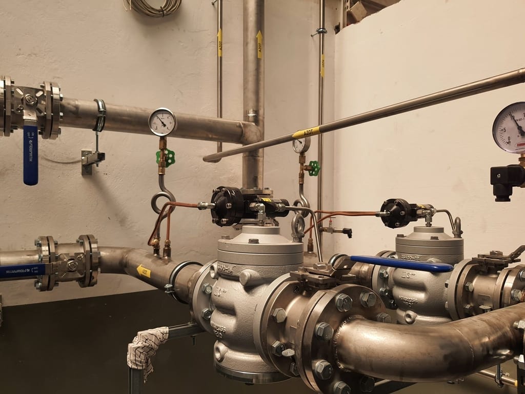 Chłodzenie i instalacje gazowe - Instalacja azotu